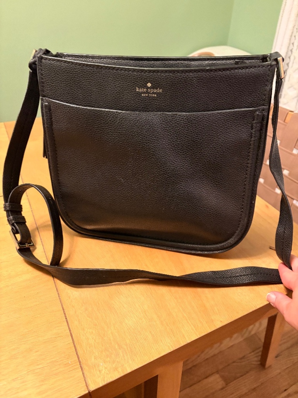 pebbleKate Spade Orchard Street Hemsley Crossbody Bag